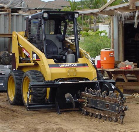 rent skid steer trencher|bobcat trencher attachment rental.